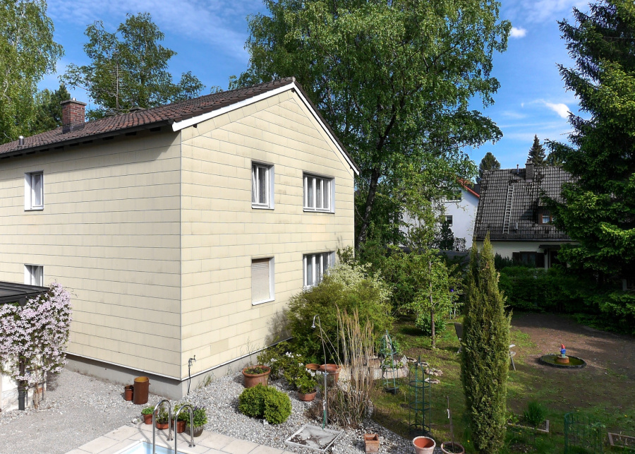 Südwest-Ansicht | Verkauf Haus - München Obergiesing-Fasangarten