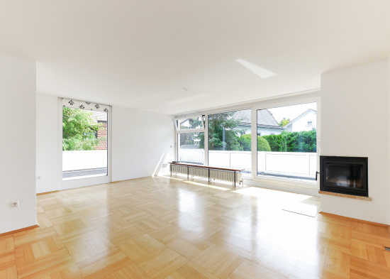 Wohnzimmer | Verkauf Wohnung - Grünwald
