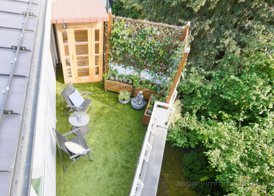 Dachterrasse - Wellness | Verkauf Wohnung - München Nymphenburg