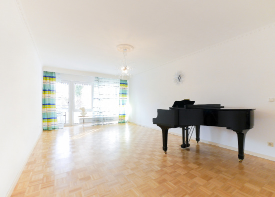 Wohnzimmer | Verkauf Wohnung - München Harlaching