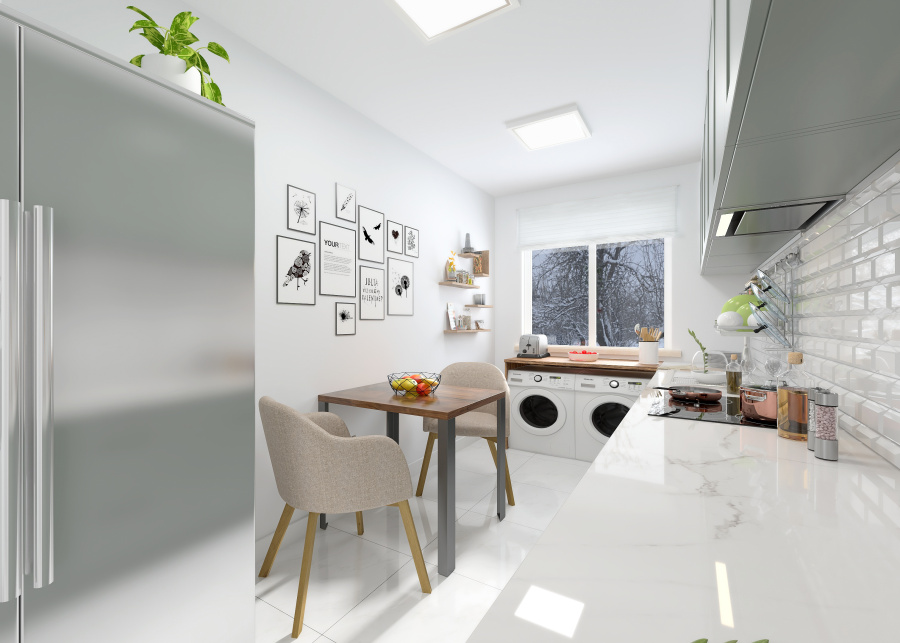Küche (Visualisierung!) | Verkauf Wohnung - München Moosach