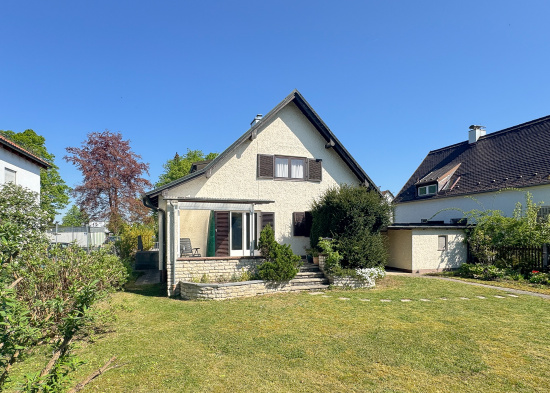 Gartenansicht | Verkauf Haus - München Obermenzing