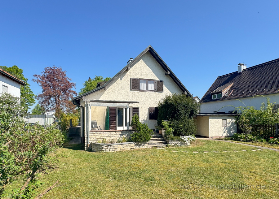 Gartenansicht | Verkauf Haus - München Obermenzing