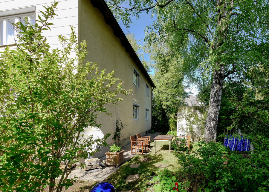 Traumhafter Garten | Verkauf Haus - München Obergiesing-Fasangarten