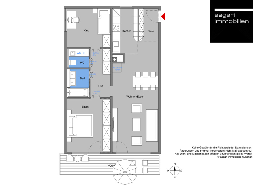 Grundriss | Verkauf Wohnung - München Hadern
